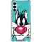 Looney Tunes Sylvester Zoomed In Galaxy A13 5G Clear Case