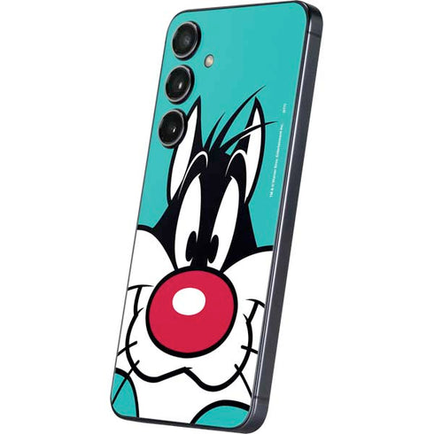 Looney Tunes Sylvester Zoomed In Galaxy A16 5G Skin