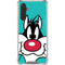 Looney Tunes Sylvester Zoomed In Galaxy A17 Clear Case