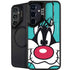 Looney Tunes Sylvester Zoomed In Galaxy S24 Plus Kickstand Case