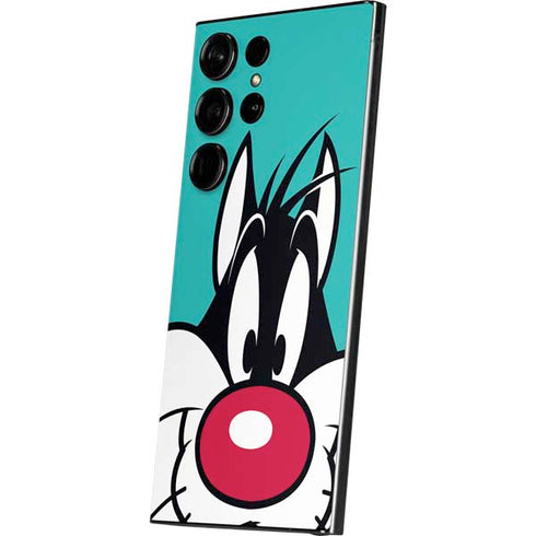 Looney Tunes Sylvester Zoomed In Galaxy S25 Ultra Skin