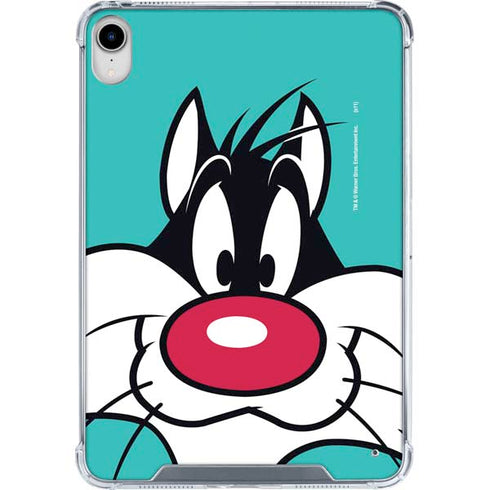 Looney Tunes Sylvester Zoomed In iPad 11th Gen (2025) Clear Case