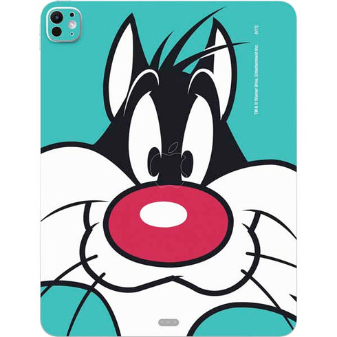 Looney Tunes Sylvester Zoomed In iPad Pro 13in M4 (2024) Skin