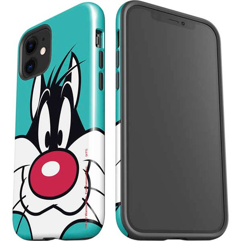 Looney Tunes Sylvester Zoomed In iPhone 12 Impact Case