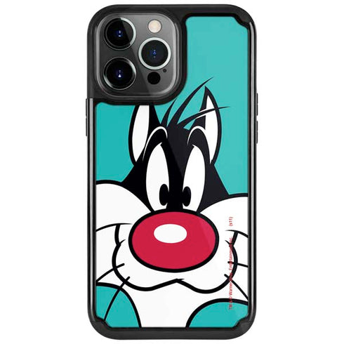 Looney Tunes Sylvester Zoomed In iPhone Cases