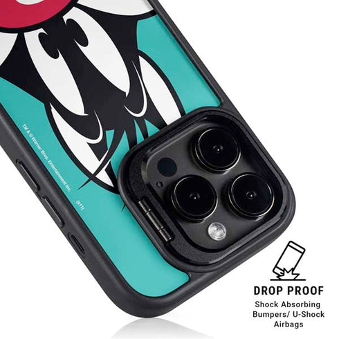 Looney Tunes Sylvester Zoomed In iPhone 13 Pro Max Kickstand Case