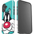 Looney Tunes Sylvester Zoomed In iPhone 16 Impact Case