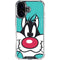 Looney Tunes Sylvester Zoomed In iPhone 16 Plus Clear Case