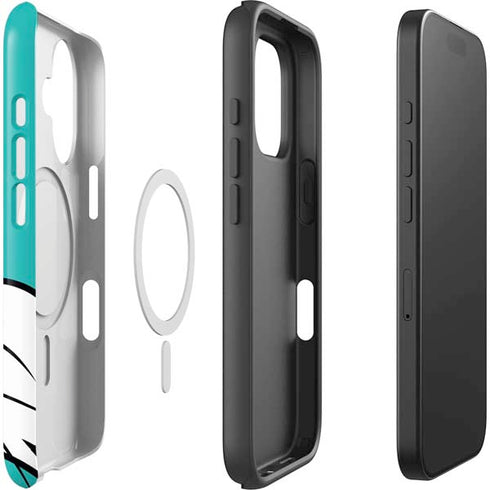 Looney Tunes Sylvester Zoomed In iPhone 16 Plus Magsafe Impact Case