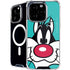 Looney Tunes Sylvester Zoomed In iPhone 16 Pro MagSafe Case