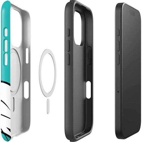 Looney Tunes Sylvester Zoomed In iPhone 16 Pro Magsafe Impact Case