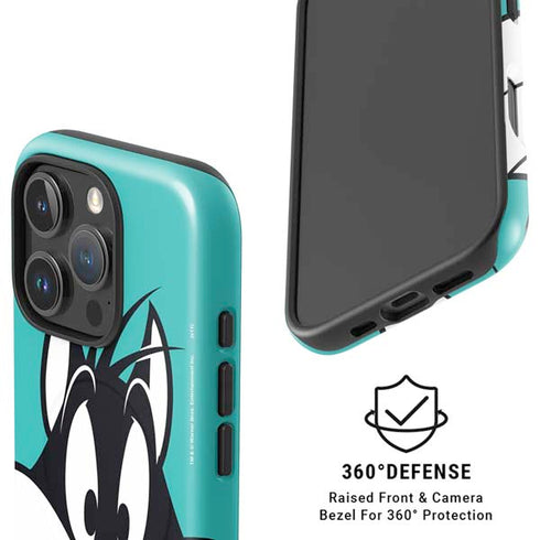 Looney Tunes Sylvester Zoomed In iPhone 16 Pro Magsafe Impact Case
