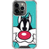 Looney Tunes Sylvester Zoomed In iPhone 16 Pro Max Clear Case