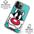 Looney Tunes Sylvester Zoomed In iPhone 16 Pro Max Clear Case