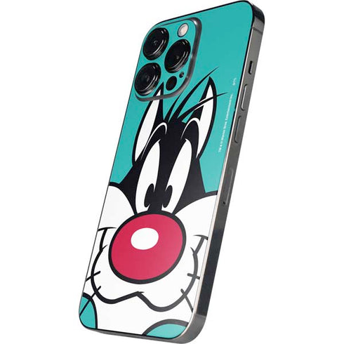 Looney Tunes Sylvester Zoomed In iPhone 16 Pro Skin