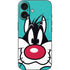 Looney Tunes Sylvester Zoomed In iPhone 16 Skin