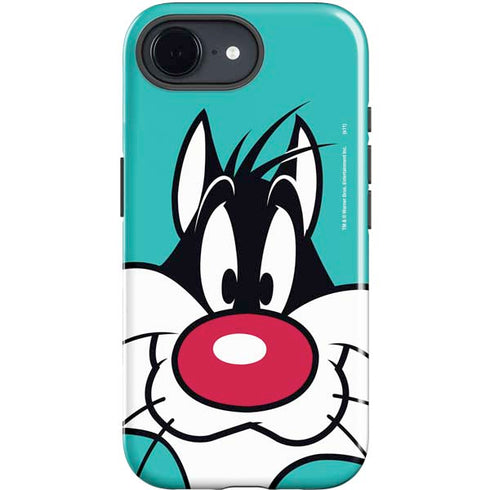 Looney Tunes Sylvester Zoomed In iPhone 16e Impact Case