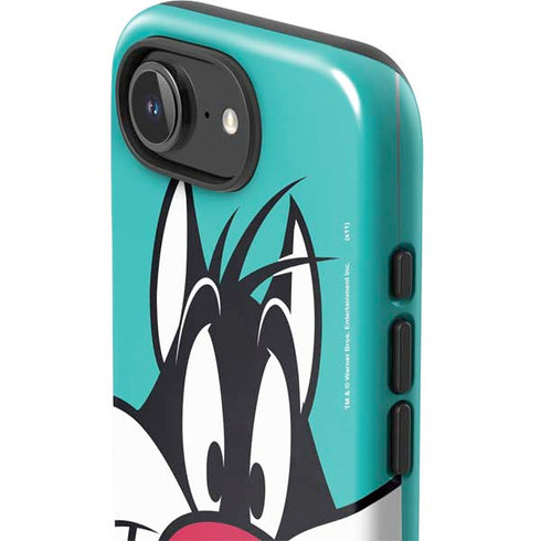 Looney Tunes Sylvester Zoomed In iPhone 16e Impact Case
