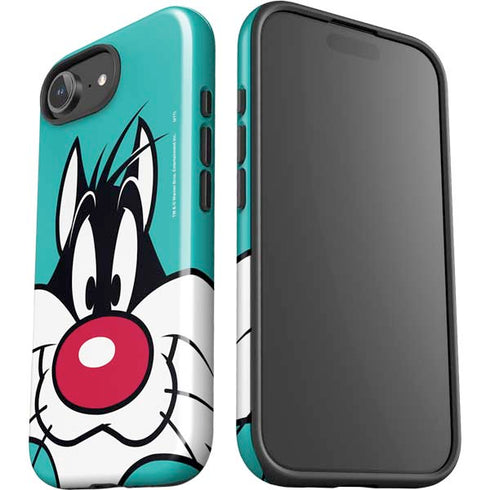 Looney Tunes Sylvester Zoomed In iPhone 16e Impact Case