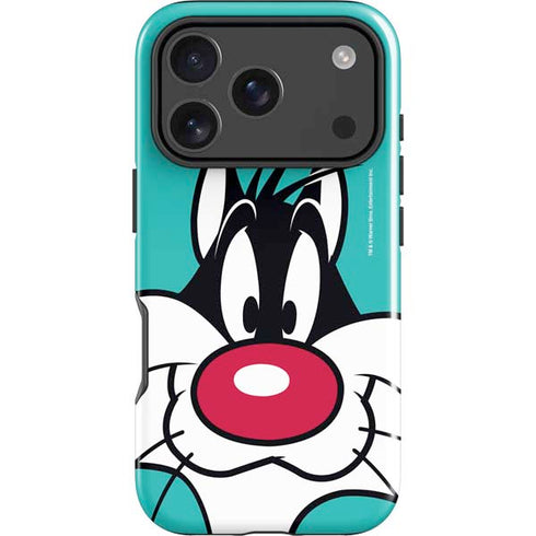 Looney Tunes Sylvester Zoomed In iPhone 18 Pro Impact Case
