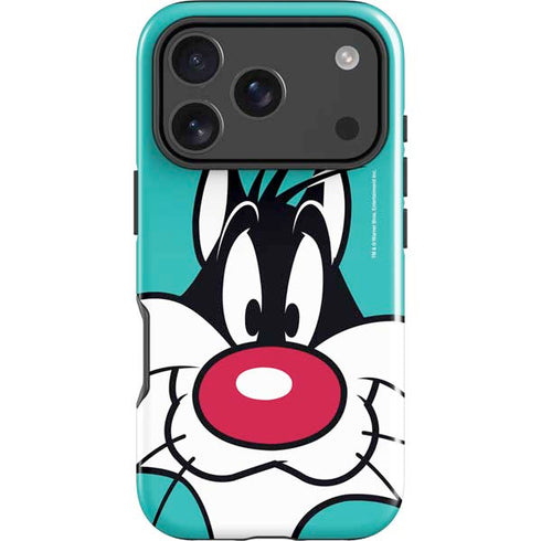 Looney Tunes Sylvester Zoomed In iPhone 18 Pro Max Impact Case