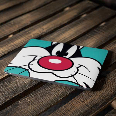 Looney Tunes Sylvester Zoomed In Apple MacBook Air Skin
