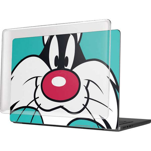 Looney Tunes Sylvester Zoomed In MacBook Pro 14in (2021-24) Case plus Skin