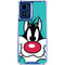 Looney Tunes Sylvester Zoomed In Moto G Play 4G (2024) Clear Case