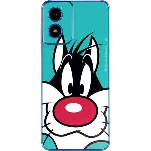 Looney Tunes Sylvester Zoomed In Moto G Play 4G (2024) Skin