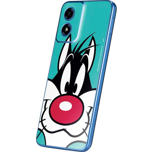 Looney Tunes Sylvester Zoomed In Moto G Play 4G (2024) Skin