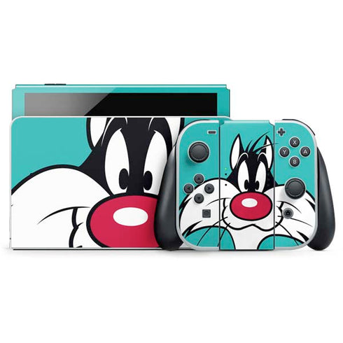 Looney Tunes Sylvester Zoomed In Nintendo Skins