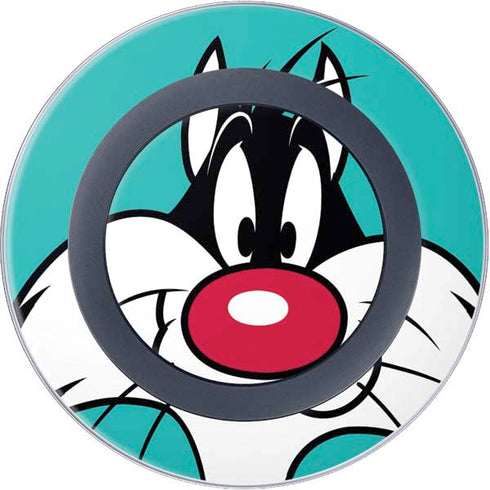 Looney Tunes Sylvester Zoomed In Wireless Charger Skin