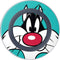 Looney Tunes Sylvester Zoomed In Wireless Charger Skin