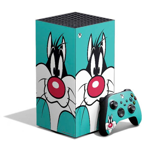 Looney Tunes Sylvester Zoomed In XBox Series X Digital Edition Bundle Skin