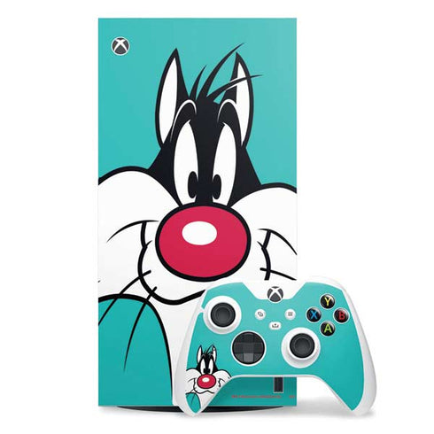 Looney Tunes Sylvester Zoomed In Xbox Series X Skins