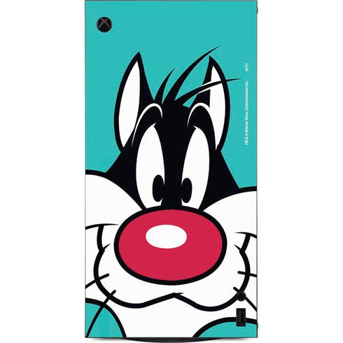 Looney Tunes Sylvester Zoomed In XBox Series X Digital Edition Console Skin