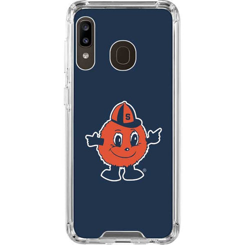 Syracuse University Orange Mascot Galaxy A30 Clear Case