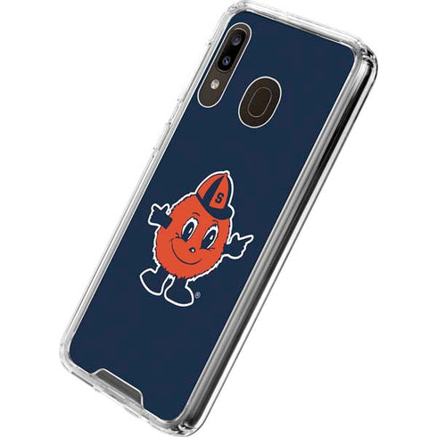 Syracuse University Orange Mascot Galaxy A30 Clear Case