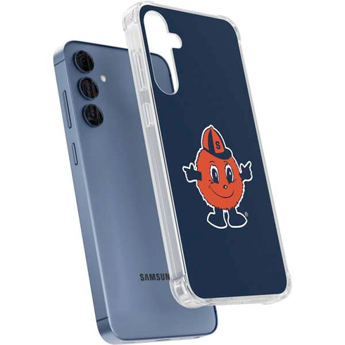 Syracuse University Orange Mascot Galaxy A35 5G Clear Case