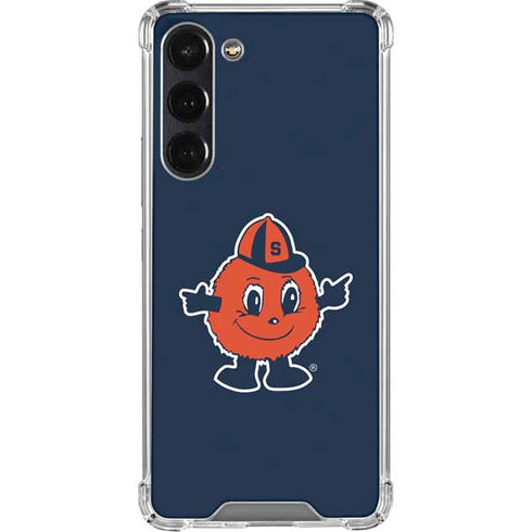 Syracuse University Orange Mascot Galaxy S24 FE Clear Case