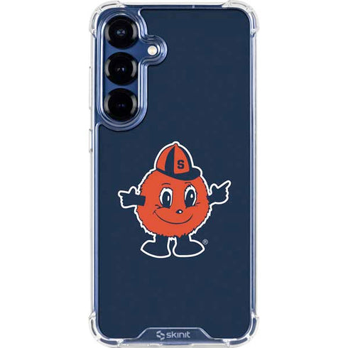 Syracuse University Orange Mascot Galaxy S25 Clear Case