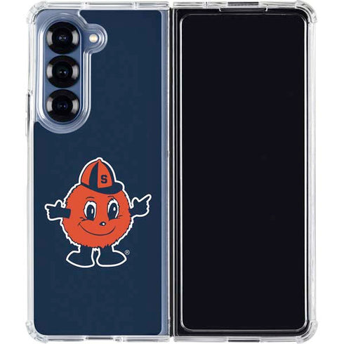 Syracuse University Orange Mascot Galaxy Z Fold6 Clear Case