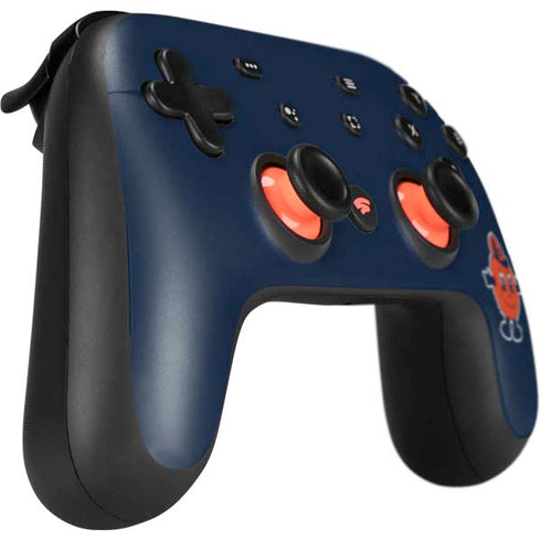 Syracuse University Orange Mascot Google Stadia Controller Skin