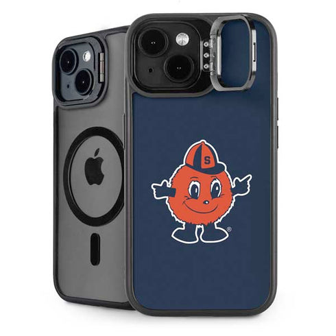 Syracuse University Orange Mascot iPhone 14 Kickstand Case