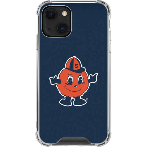 Syracuse University Orange Mascot iPhone 14 Plus Clear Case