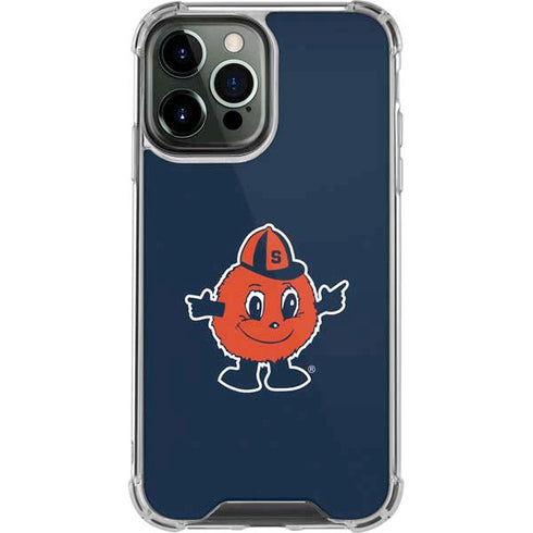 Syracuse University Orange Mascot iPhone 14 Pro Max Clear Case