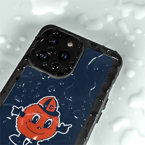 Syracuse University Orange Mascot iPhone 14 Pro Max Waterproof Case