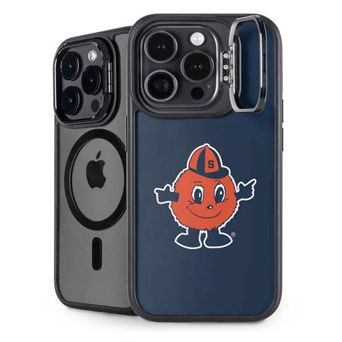 Syracuse University Orange Mascot iPhone 15 Pro Kickstand Case