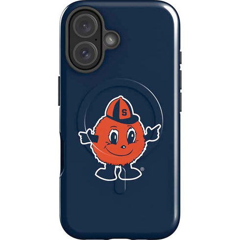Syracuse University Orange Mascot iPhone 16 Magsafe Impact Case