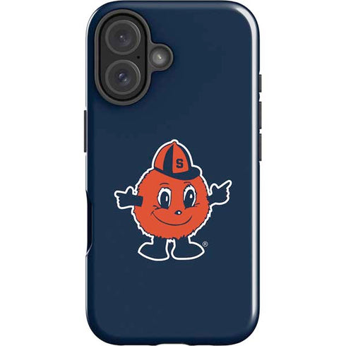 Syracuse University Orange Mascot iPhone 16 Plus Impact Case